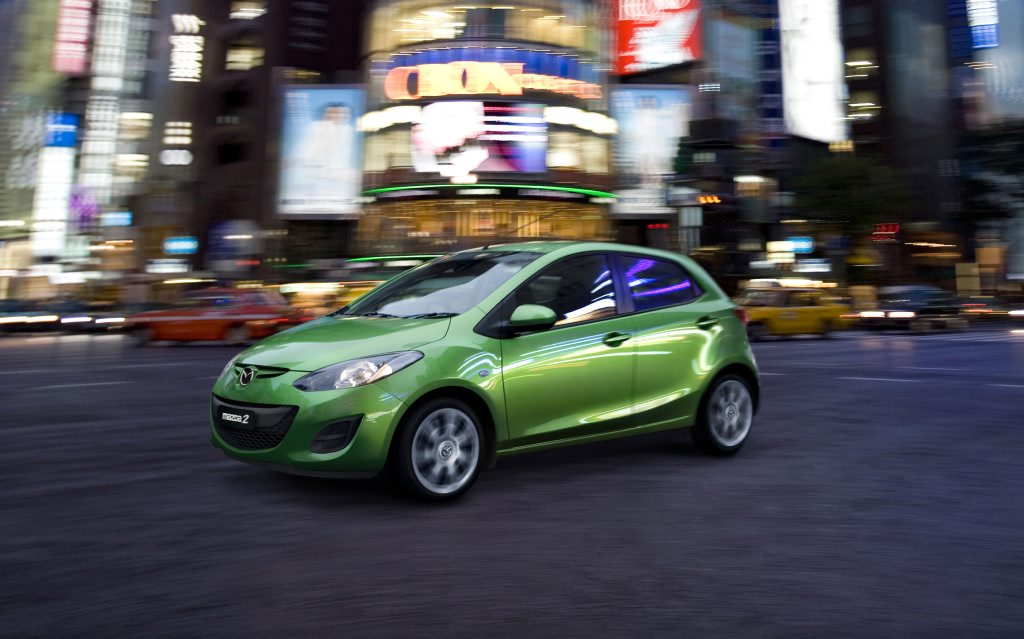 The Mazda2 is the only 'light'-sized car to gain four stars. The Mazda2 is the only 'light'-sized car to gain four stars.